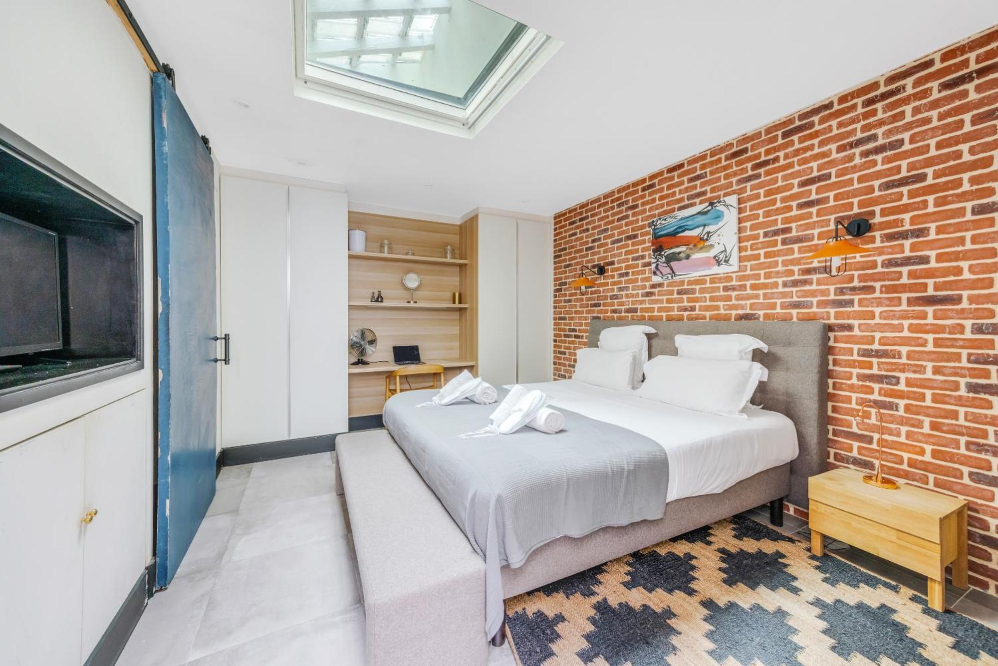 Les Appartements De L'Atelier Paris 15 Szoba fotó